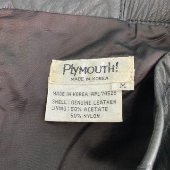 Vintage Leather Pencil Skirt Black Size 8 - Picture 7 of 11